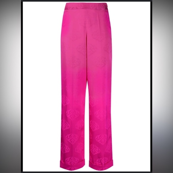 SANDRO Hanoy Tone-on-tone Abstract Print Pants In Pink US4 FR36 Small
$295 - Picture 1 of 8